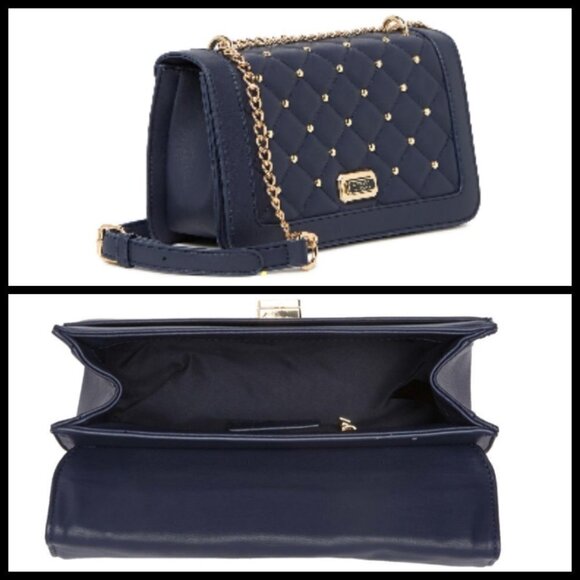 💕BADGLEY MISCHKA Studio Studed Quilted Crossbody - Picture 16 of 16